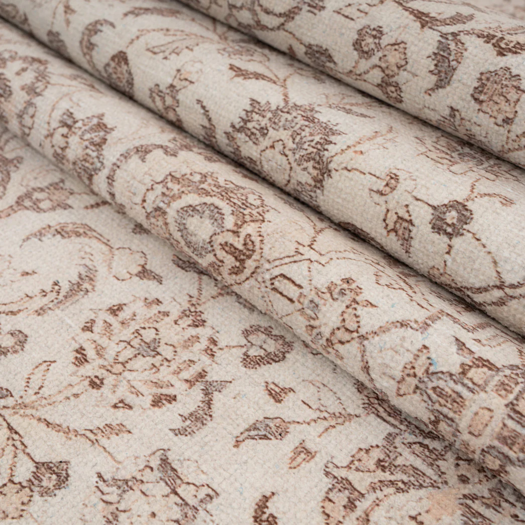 Soft Washable Cream Vintage Runner - Adeline - Image 5