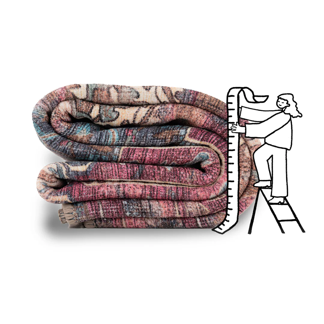 Soft Washable Multicolour Rug - Delphine - Image 15
