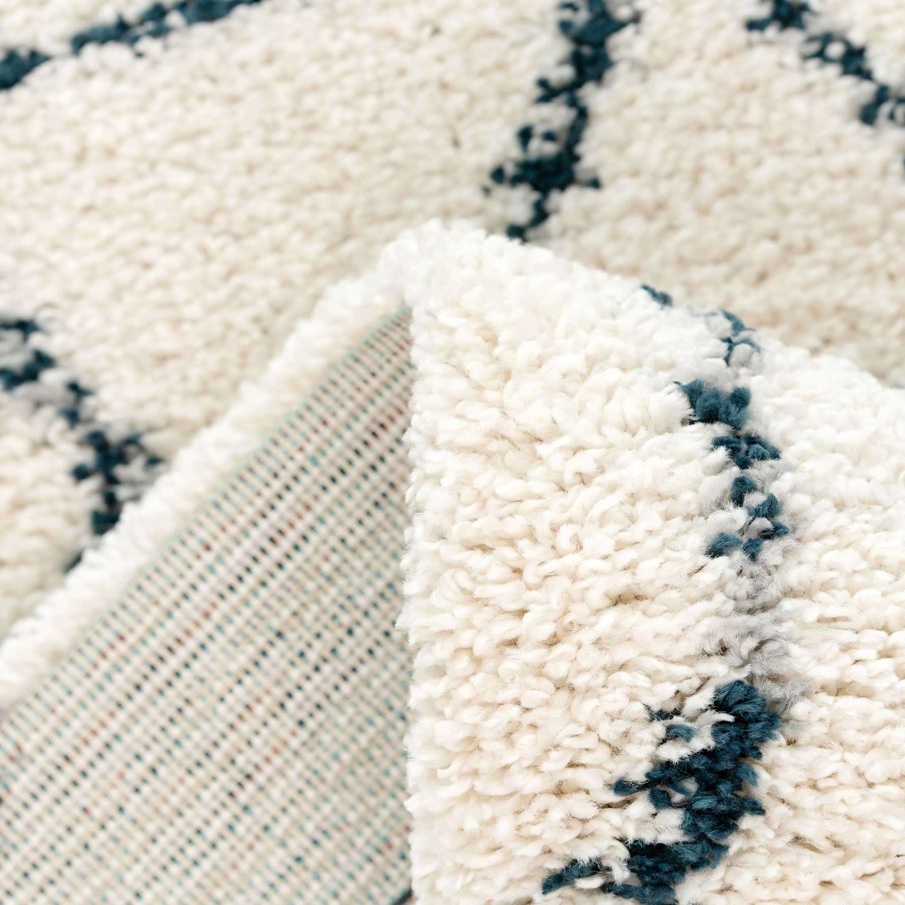 Super Soft Boho Moroccan Shaggy Runner Rug - Image 2