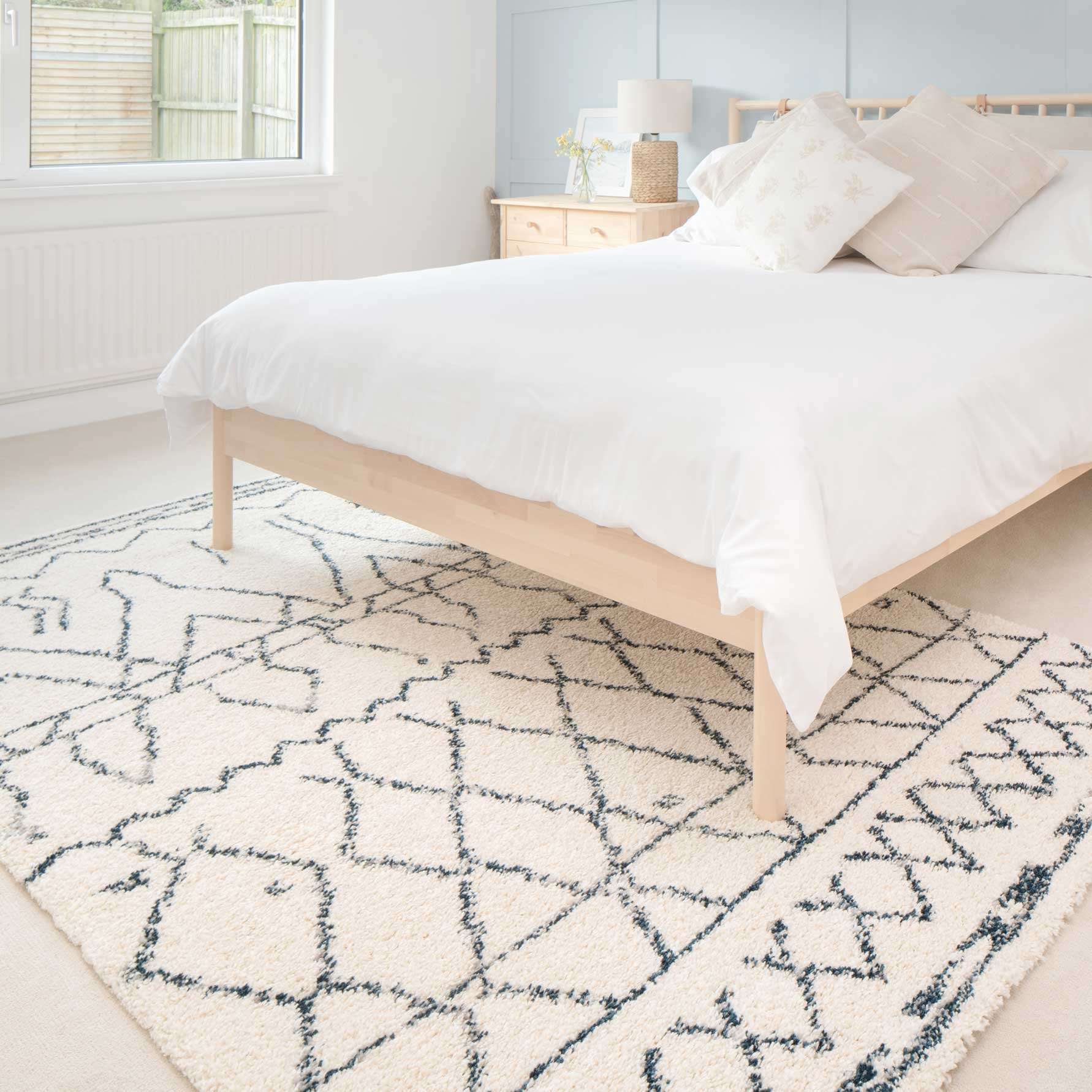 Super Soft Boho Moroccan Shaggy Runner Rug - Image 3