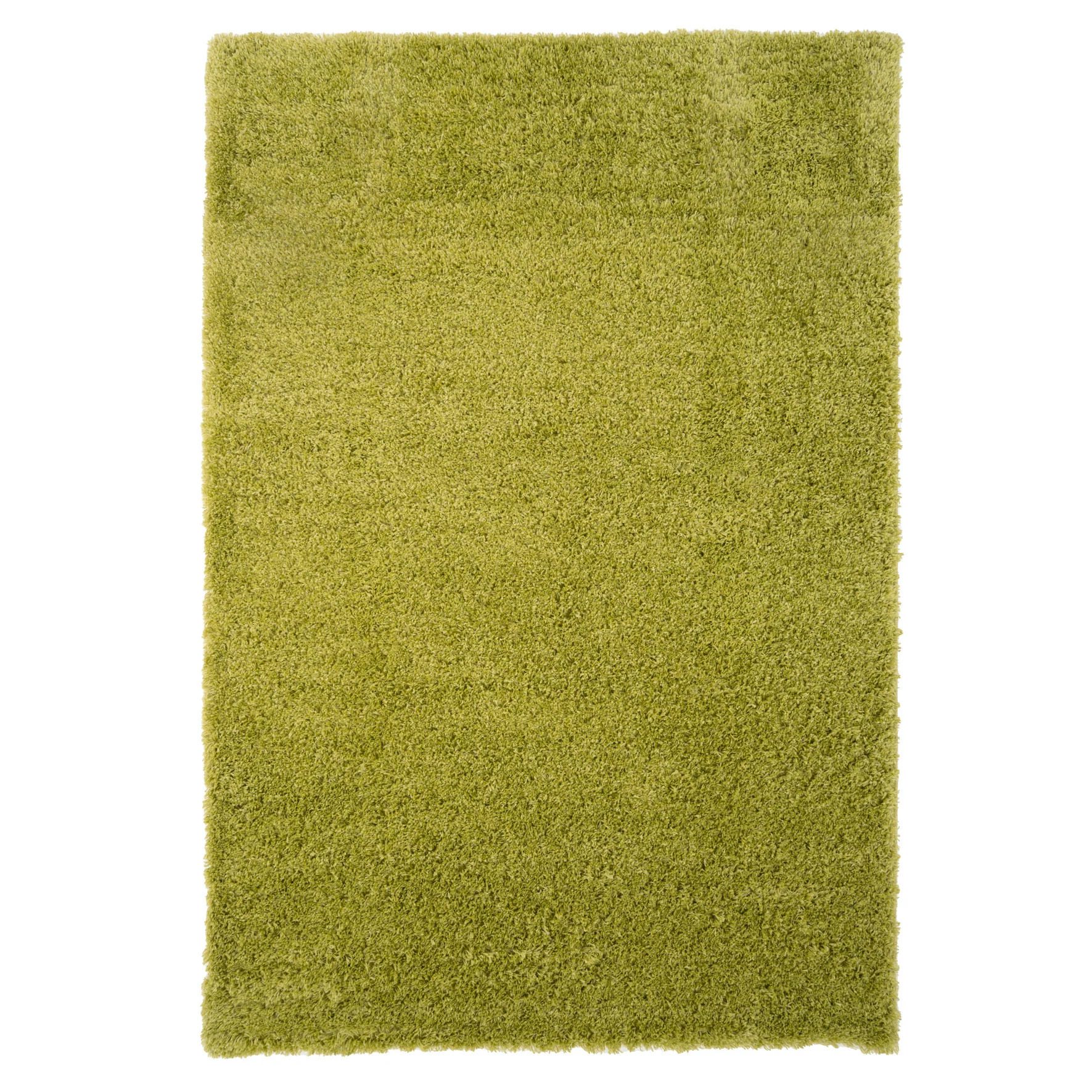 Soft Everyday Moss Green Shaggy Rug