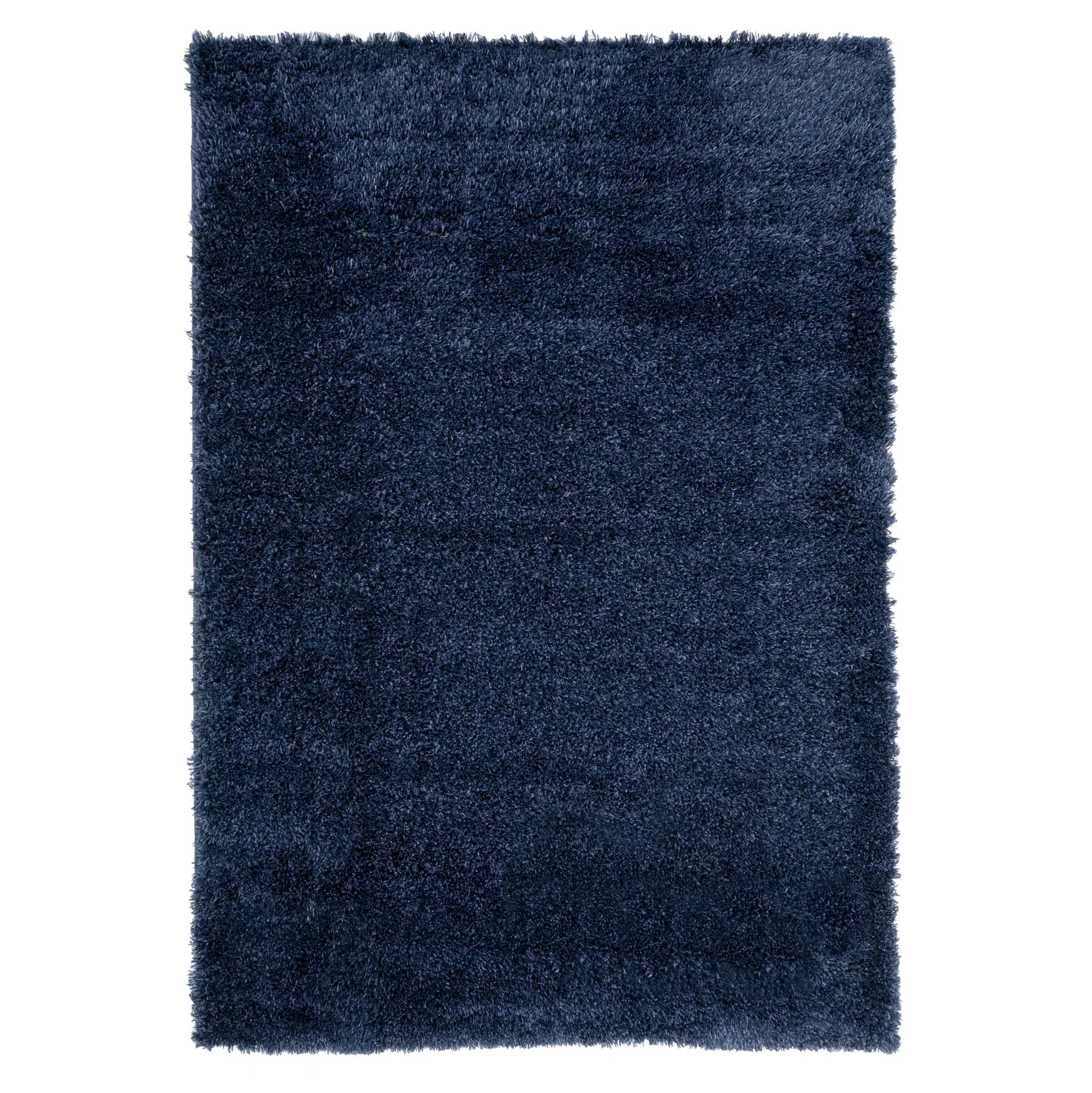 Soft Everyday Navy Shaggy Rug - Image 2