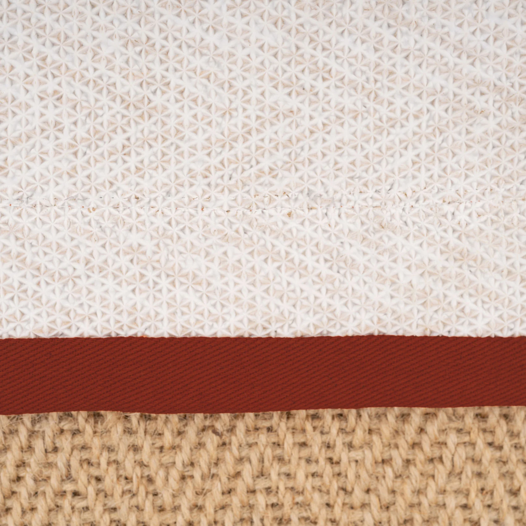 Terracotta Border Jute Runner Rug - Juliette Rust - Image 5