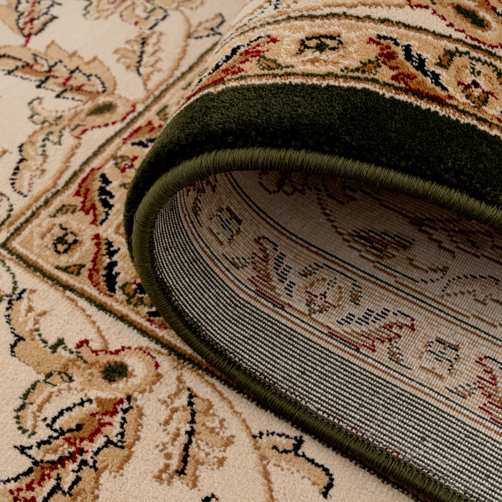 Traditional Green Floral Rug - Koa - Image 4