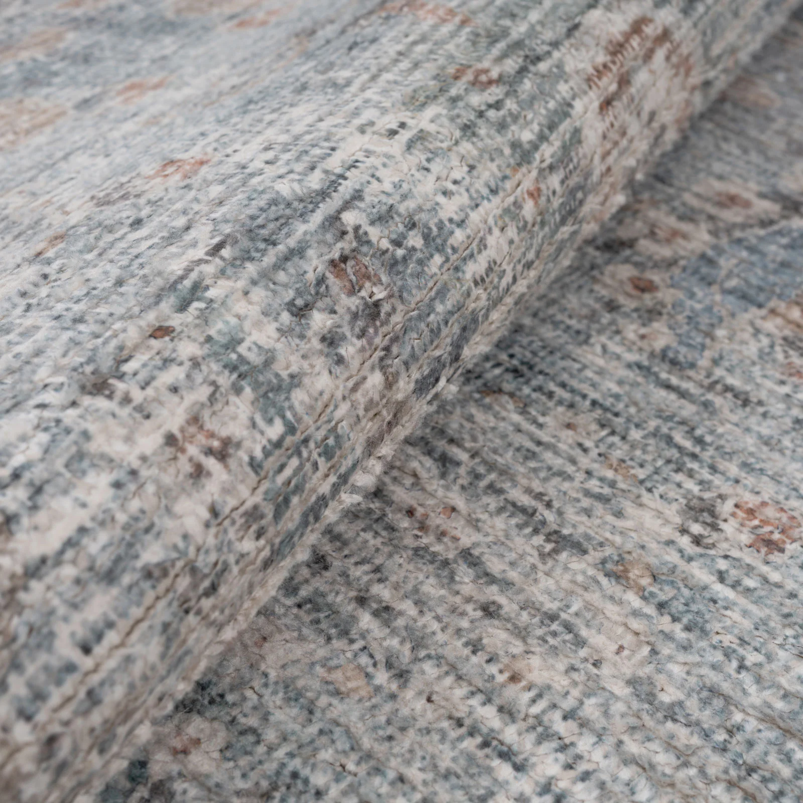 Vintage Blue Terra Floral Rug - Atticus - Image 9
