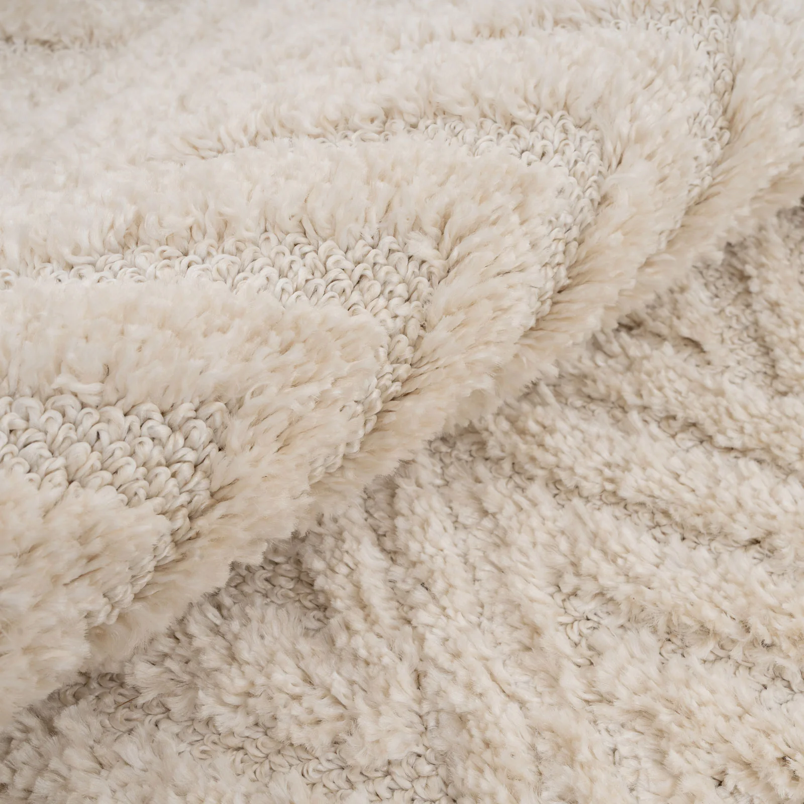 Warm White Chevron Rug - Sula - Image 10