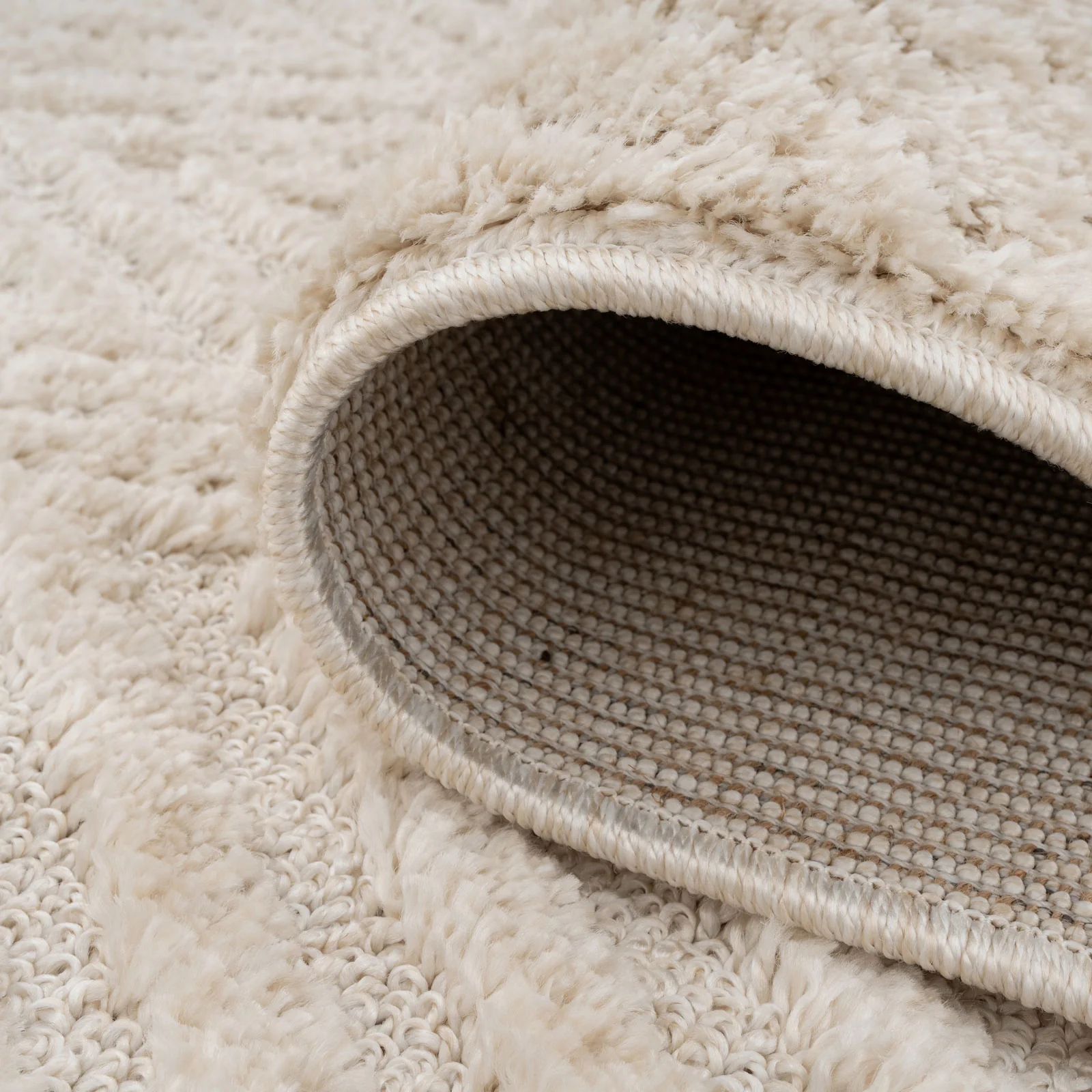 Warm White Chevron Rug - Sula - Image 9