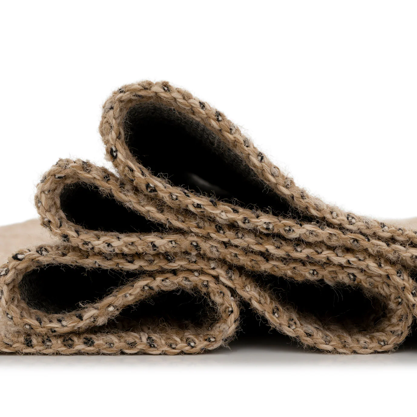 Washable Beige Diamond Jute Style Rug - Thea - Image 10