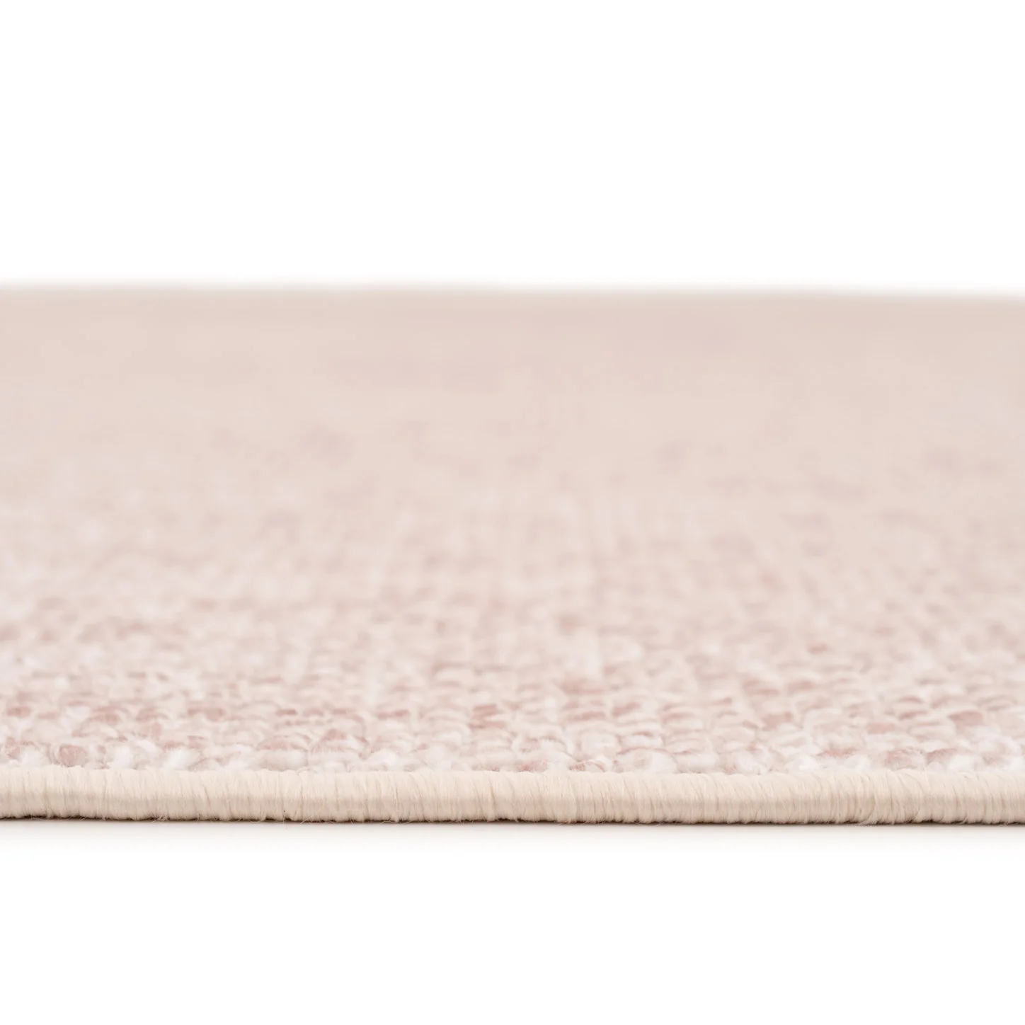 Washable Bobbled Beige Chic Runner - Lucy - Image 3