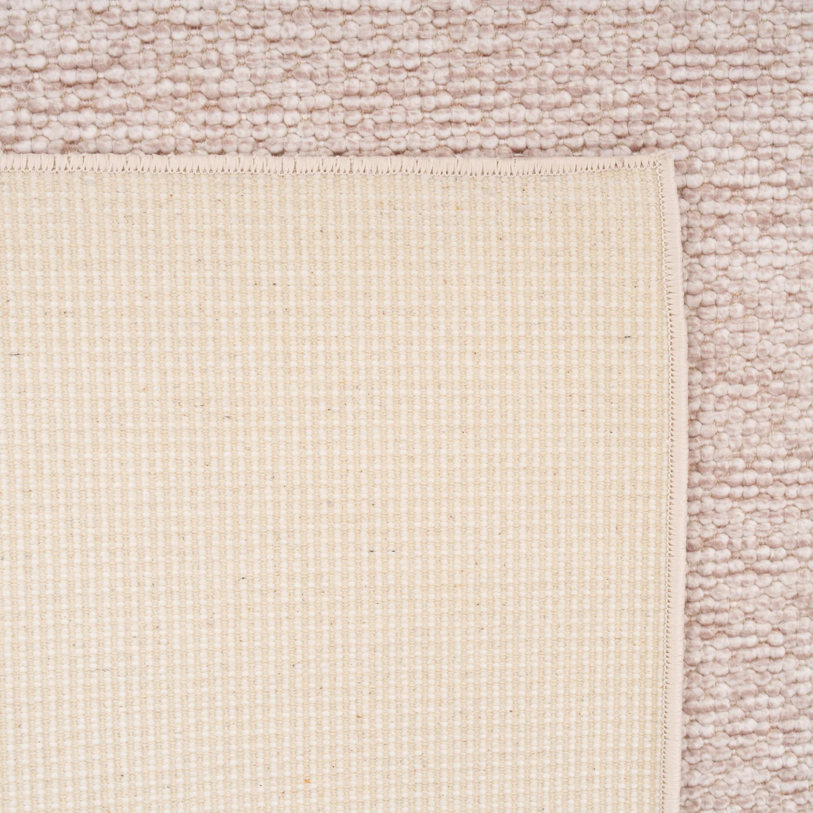 Washable Bobbled Beige Chic Runner - Lucy - Image 5