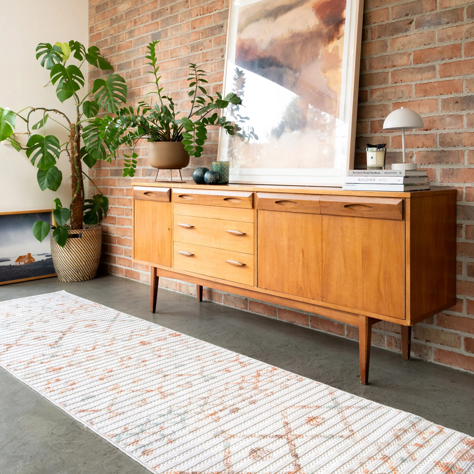 Washable Bobbled Terra Berber Runner - Grace