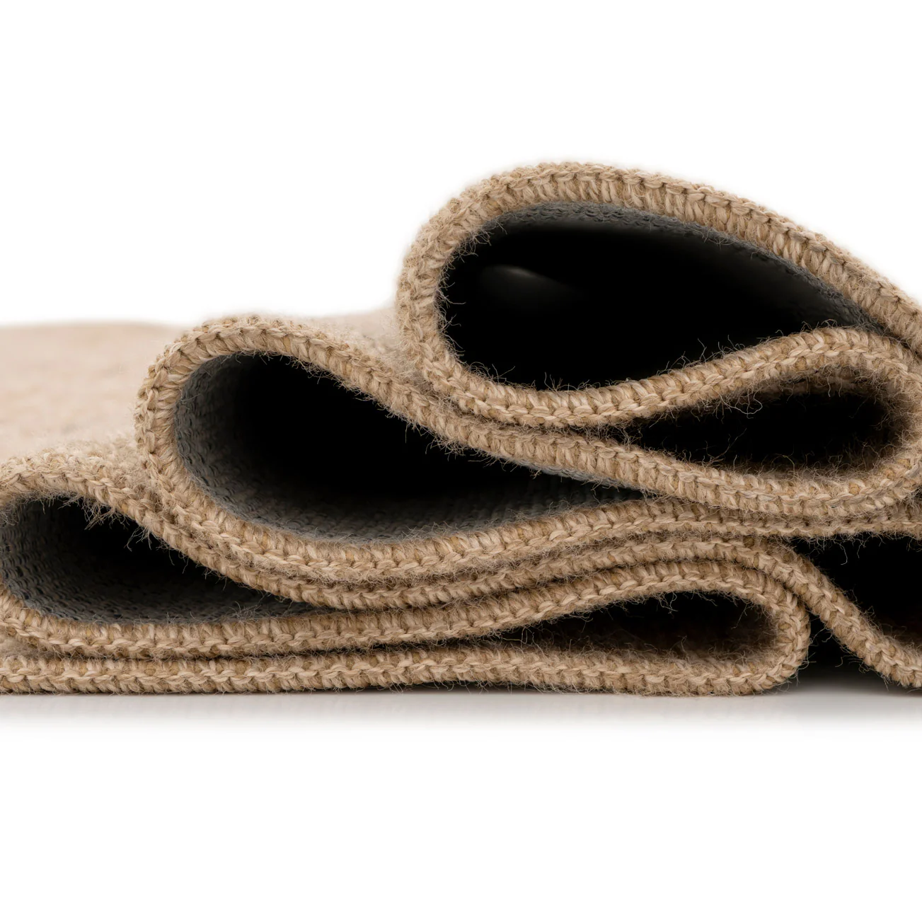 Washable Beige Berber Jute Style Rug - Alva - Image 11