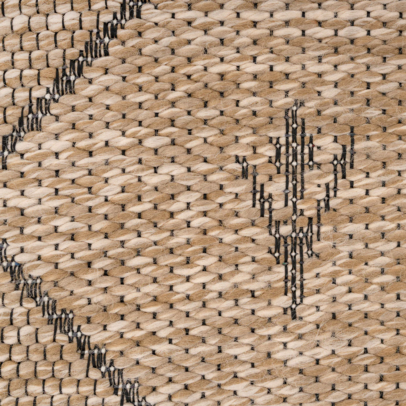 Washable Beige Berber Jute Style Rug - Alva - Image 8