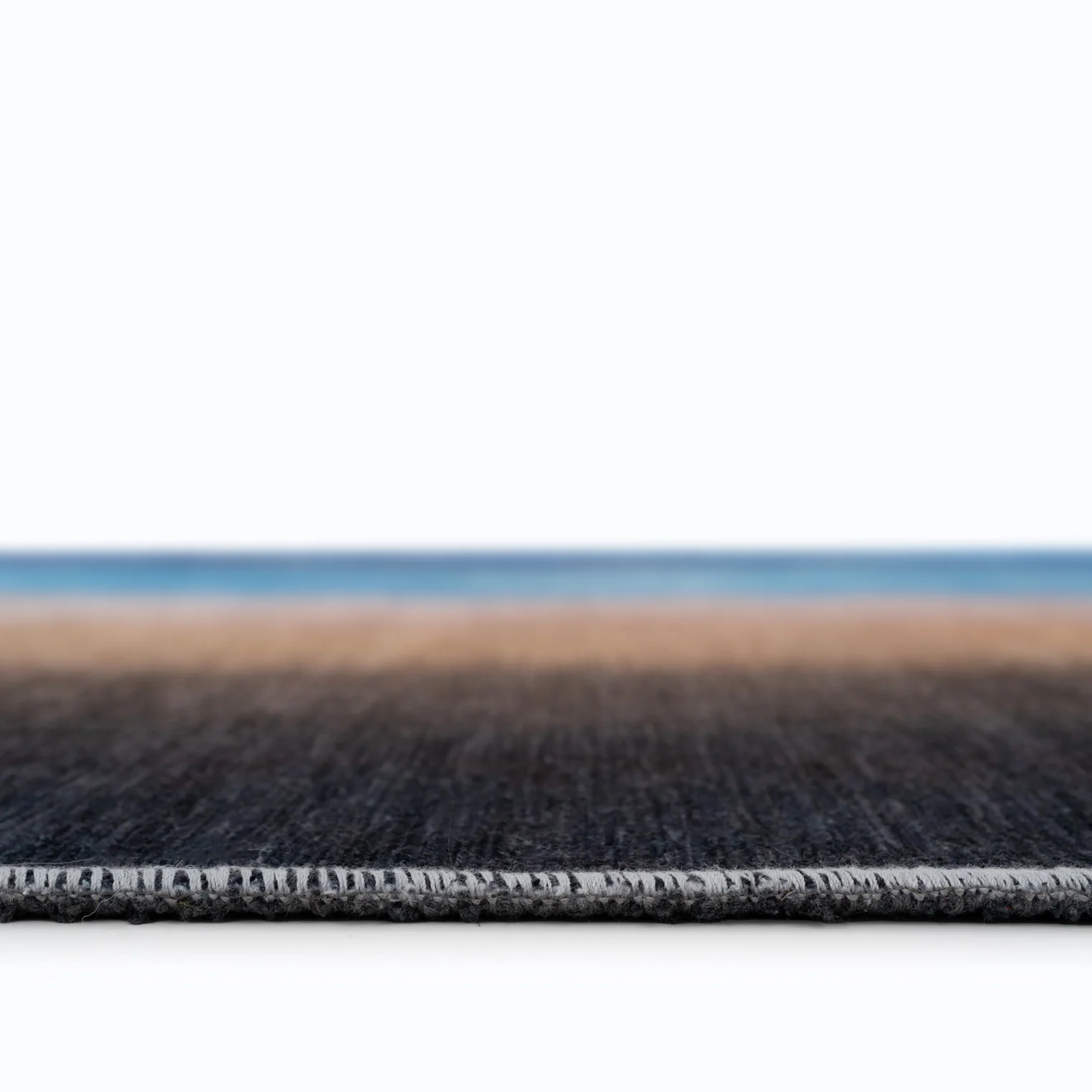 Washable Coastal Blue Designer Rug - Breathe - Image 7