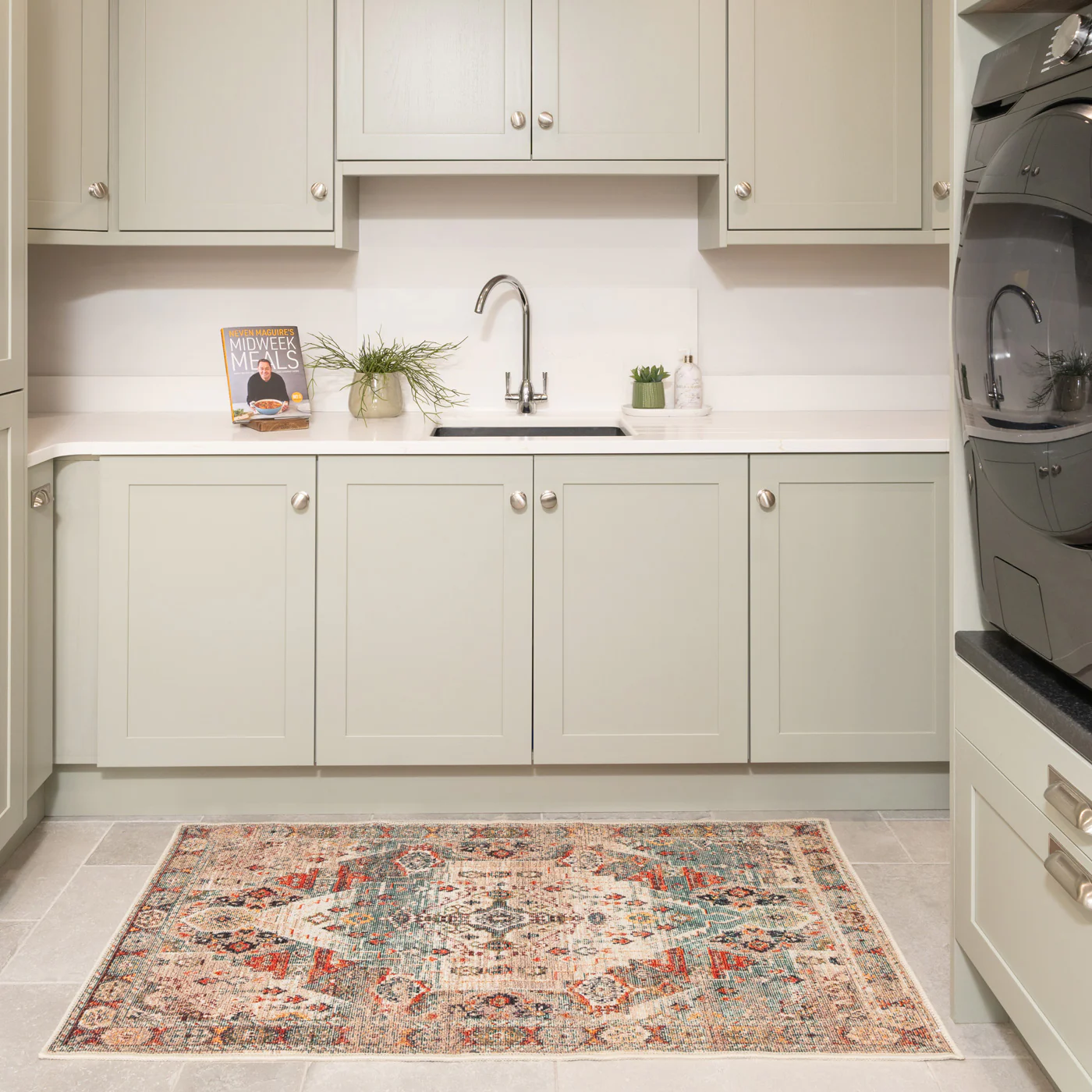 Washable Colourful Kitchen Mat - Hue