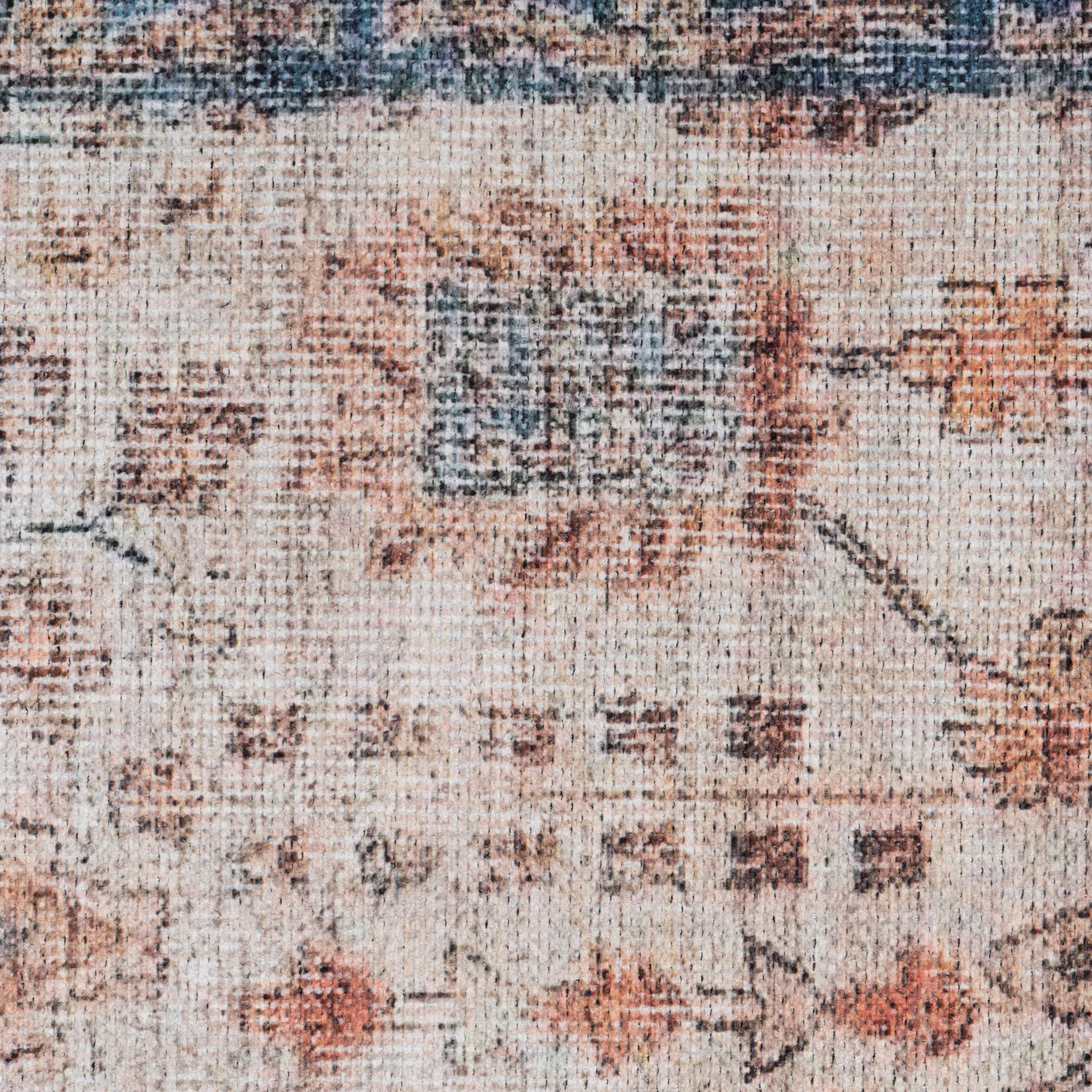 Flatwoven Washable Earthy Flora Area Rug - Shannon - Image 11