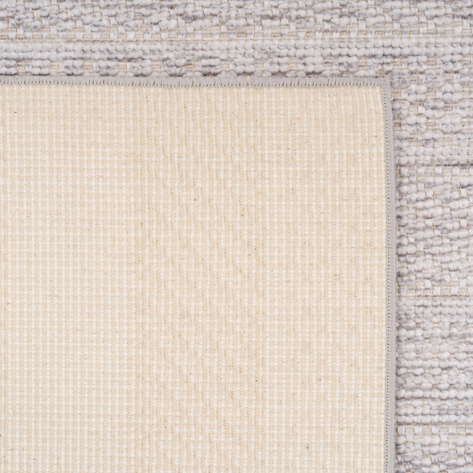 Washable Grey Bobbled Scandi Runner - Evie - Image 5