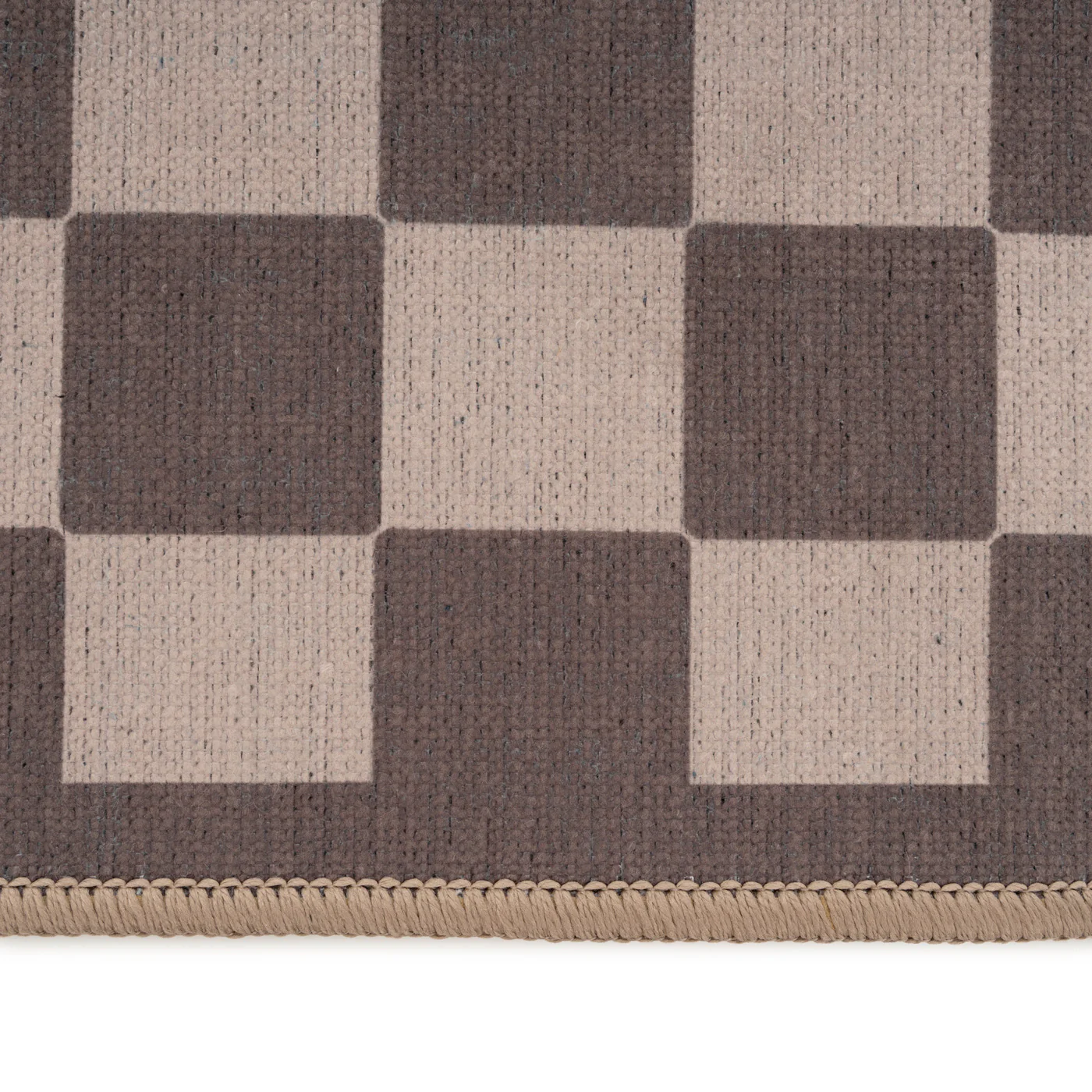 Washable Grey Checkerboard Doormat - Chess - Image 7