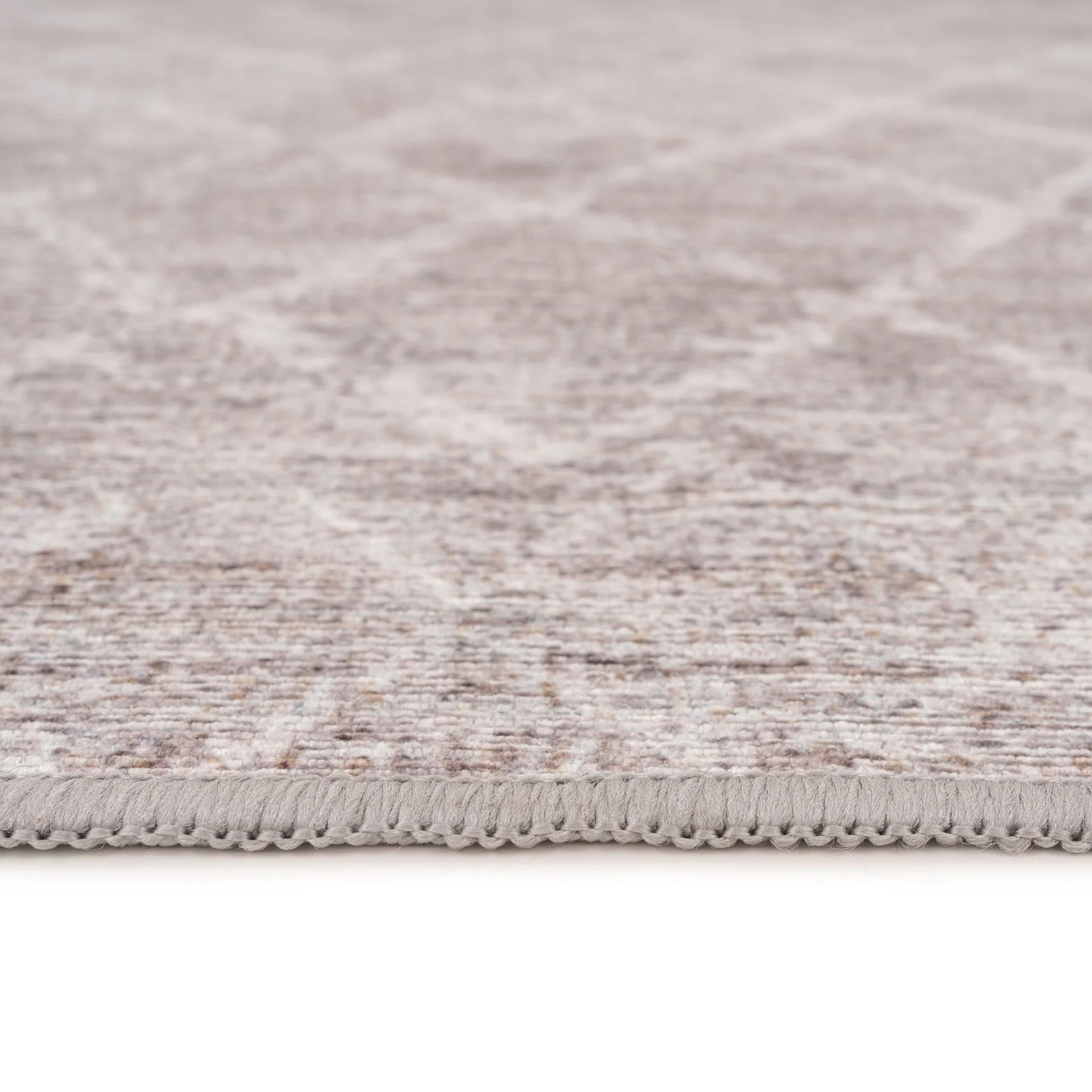 Washable Greige Berber Runner - Brindle - Image 8