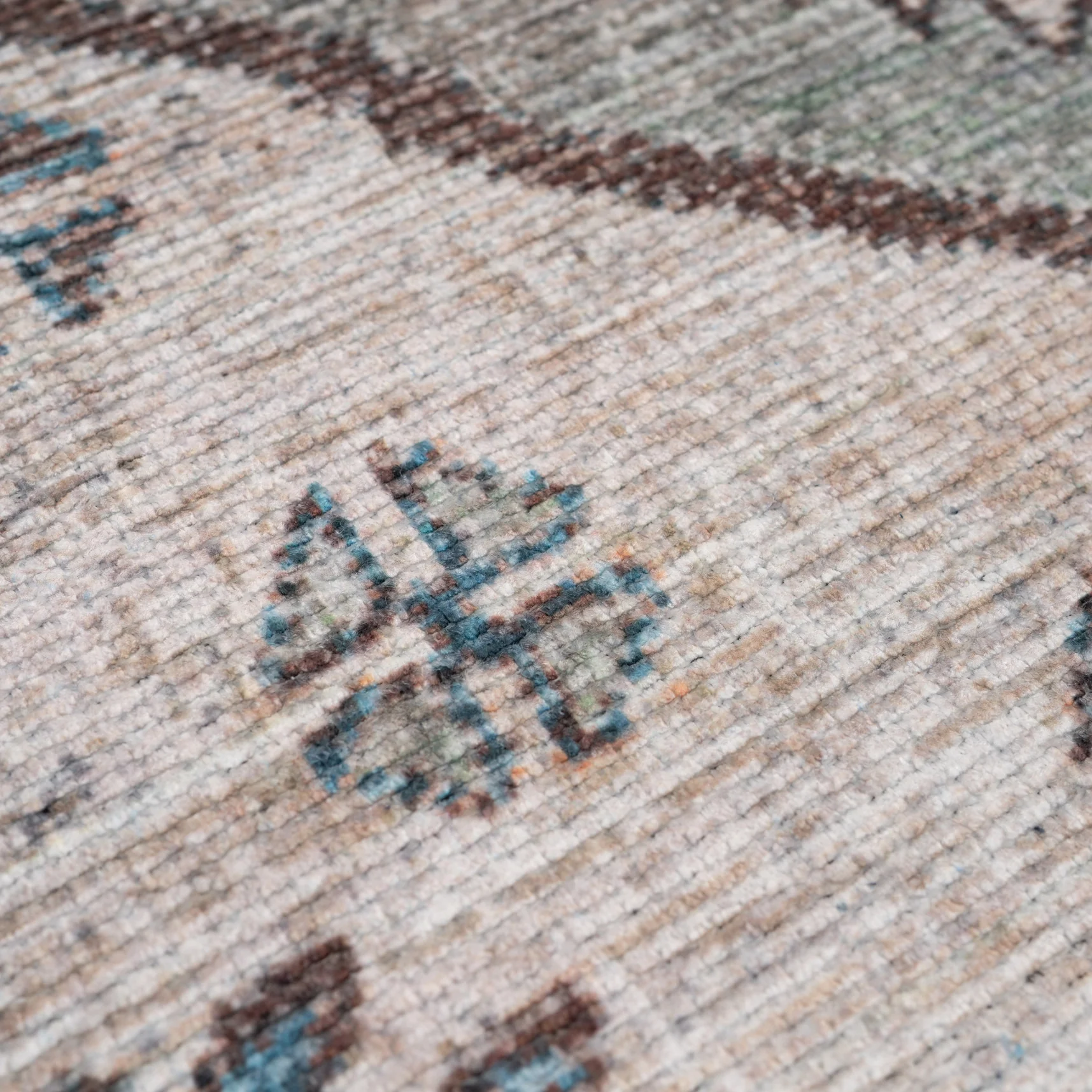 Washable Teal Kitchen Mat - Saxe - Image 9