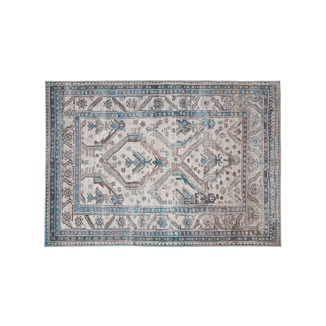 Washable Teal Kitchen Mat - Saxe - Image 11