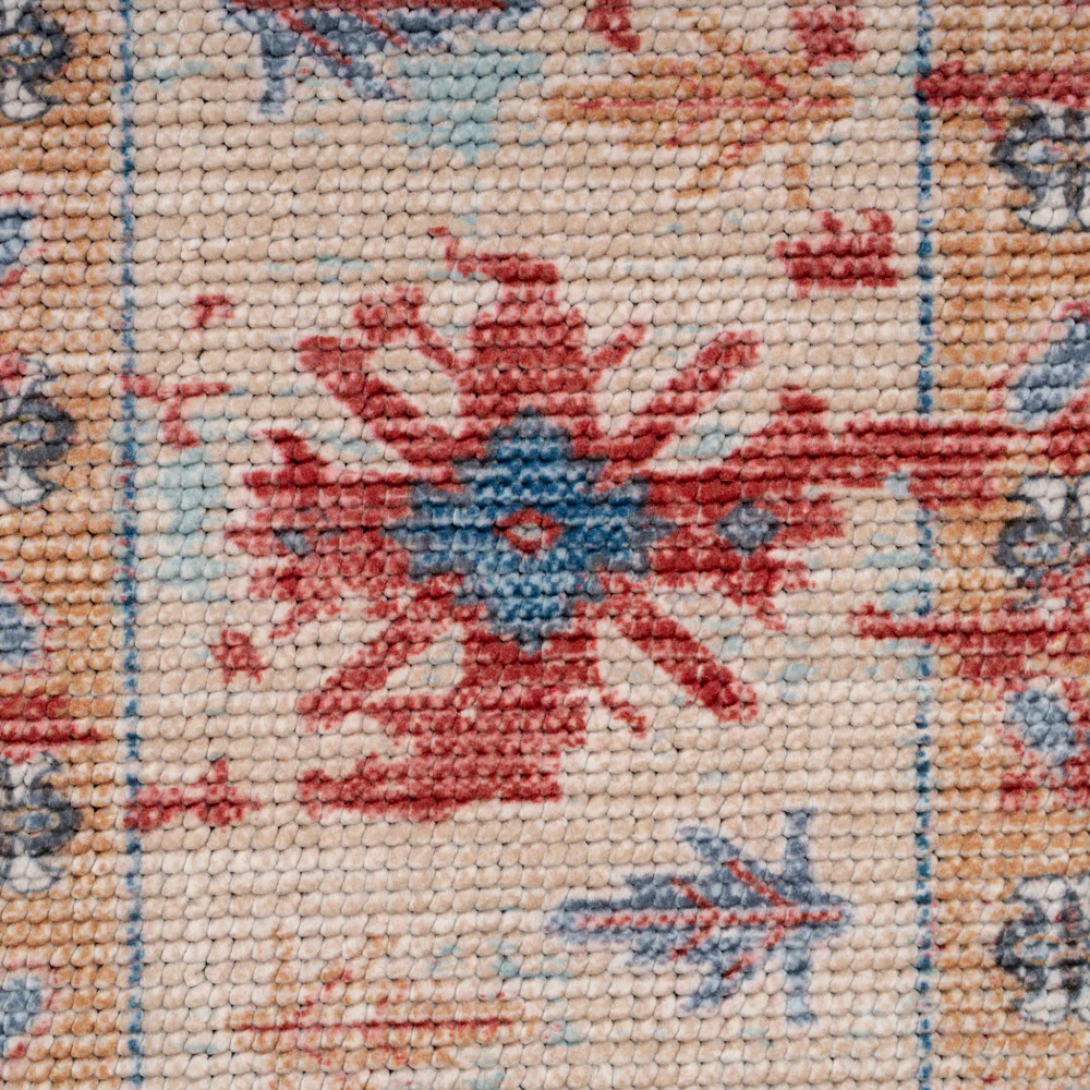 Washable Looped Red Doormat - Anais - Image 3