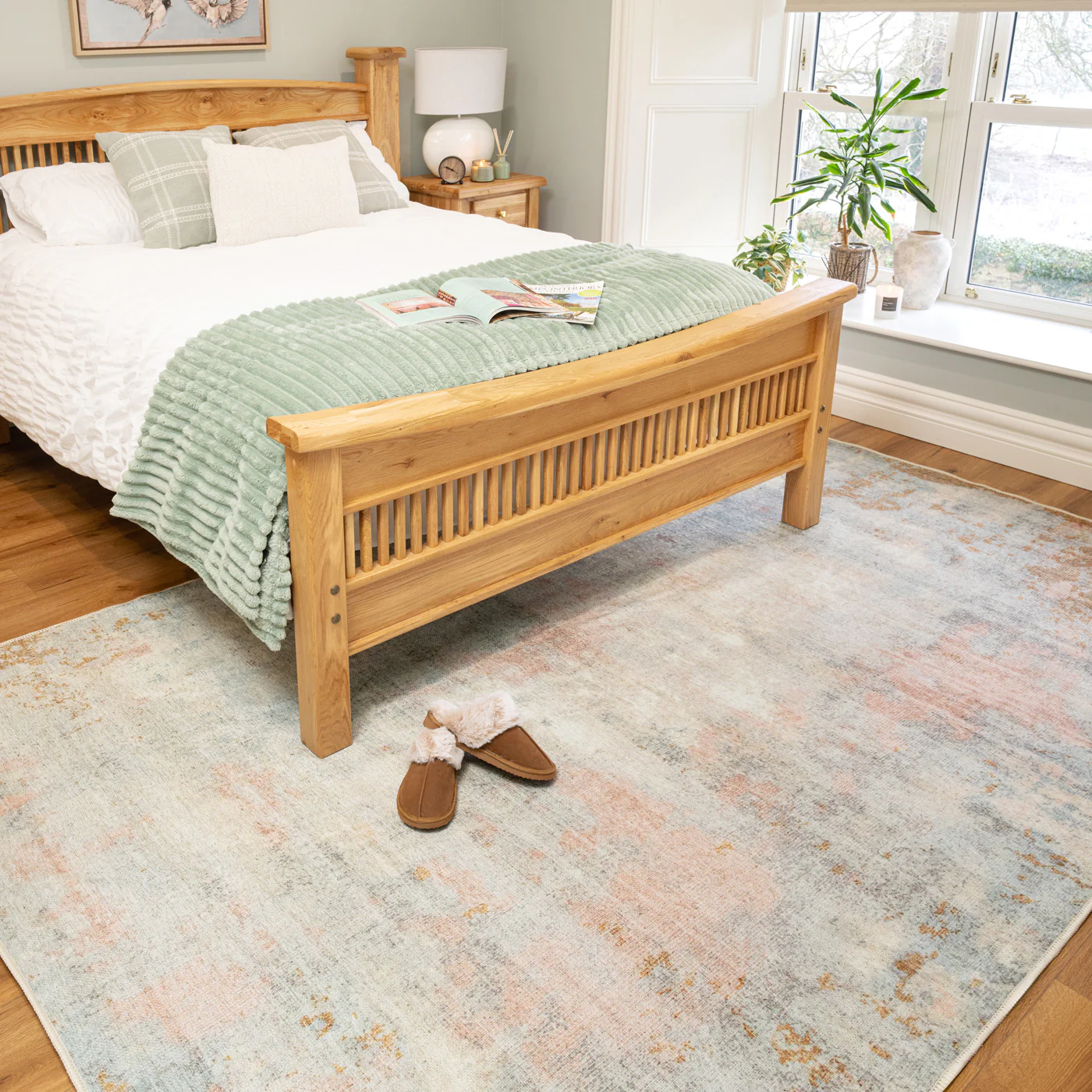Washable Multicolour Abstract Rug - Lissy - Image 3