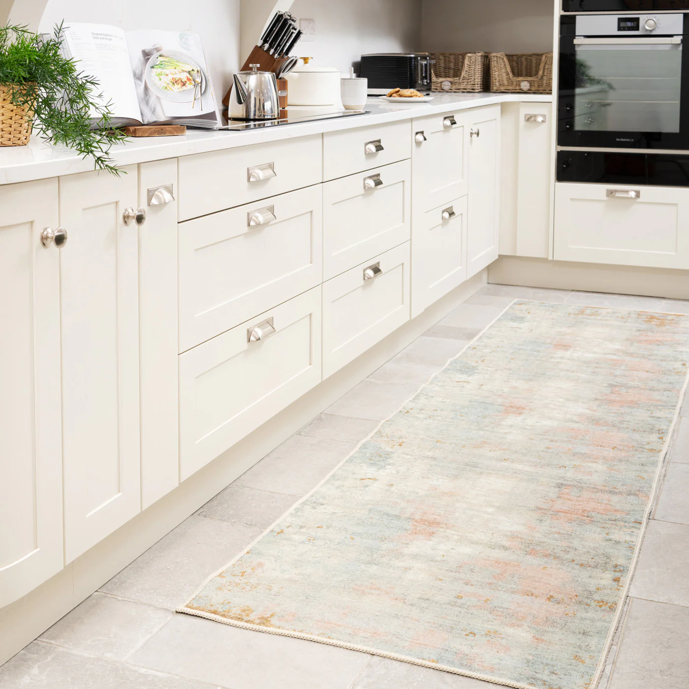 Washable Multicolour Abstract Runner - Lissy - Image 4