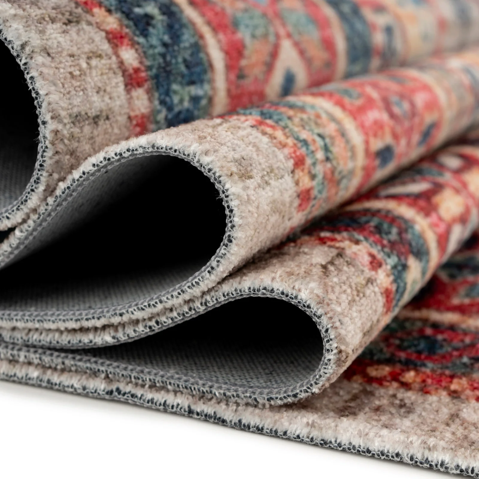 Washable Multicolour Persian Style Runner - Rani - Image 4