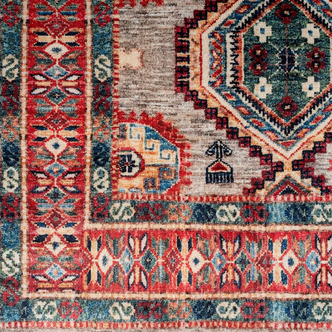 Washable Multicolour Persian Style Runner - Rani - Image 7