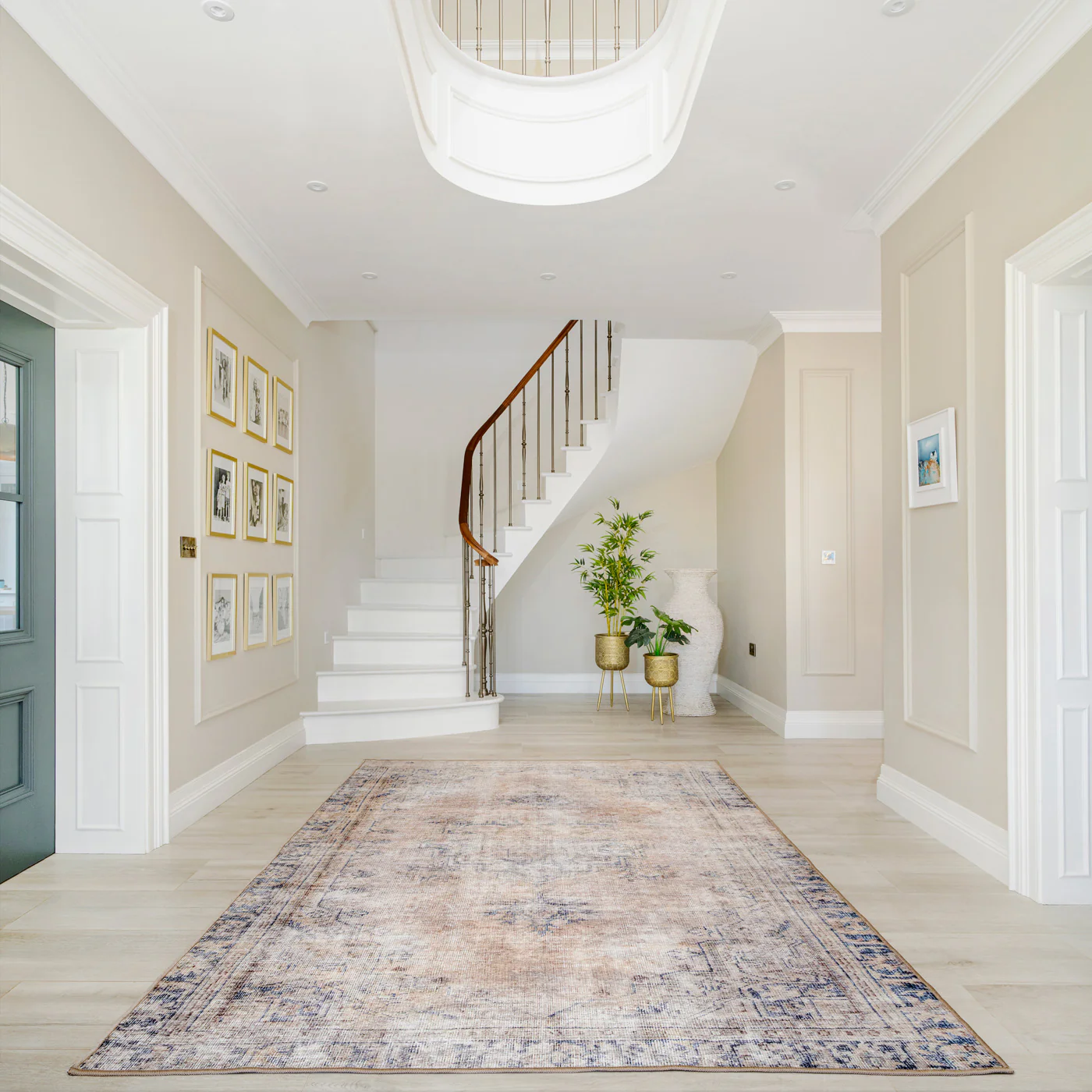Washable Terracotta Vintage Rug - Wander - Image 5