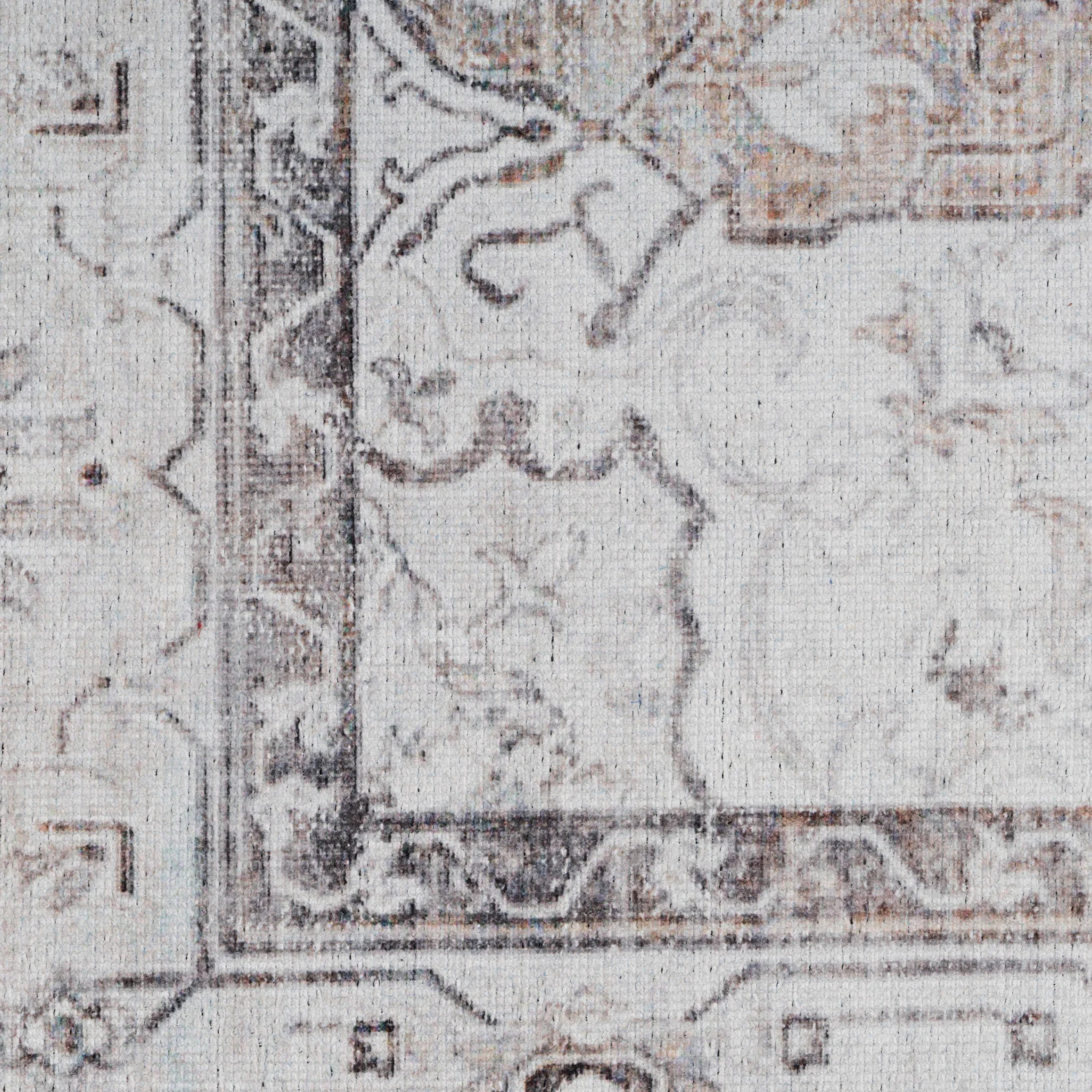 Flatwoven Washable Vintage Ivory Area Rug - Margot - Image 17